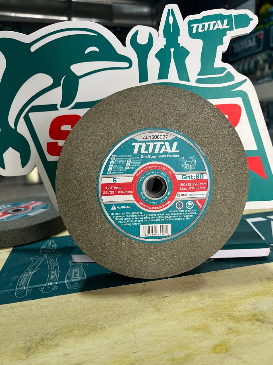 PIEDRA PARA ESMERIL 6" GR60 TAC1506027